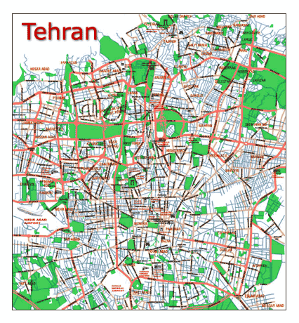 Tehran Map 87